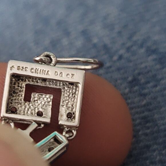 QVC Dimondique Sterling Silver 925 Silver Dangle Chandelier Earrings - Picture 3 of 6